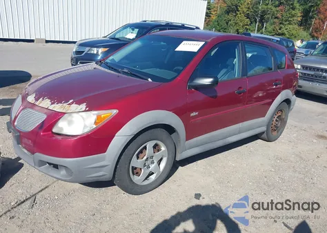 2008 Pontiac Vibe z USA, uszkodzony, nr VIN 5Y2SL65888Z414863